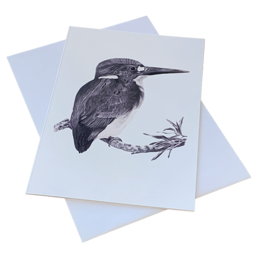 VALERIE KEENAN | ‘Kingfisher' | Single Greeting Card