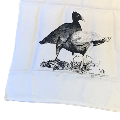 VALERIE KEENAN | ‘Scrub Fowl' | Linen Cushion Cover