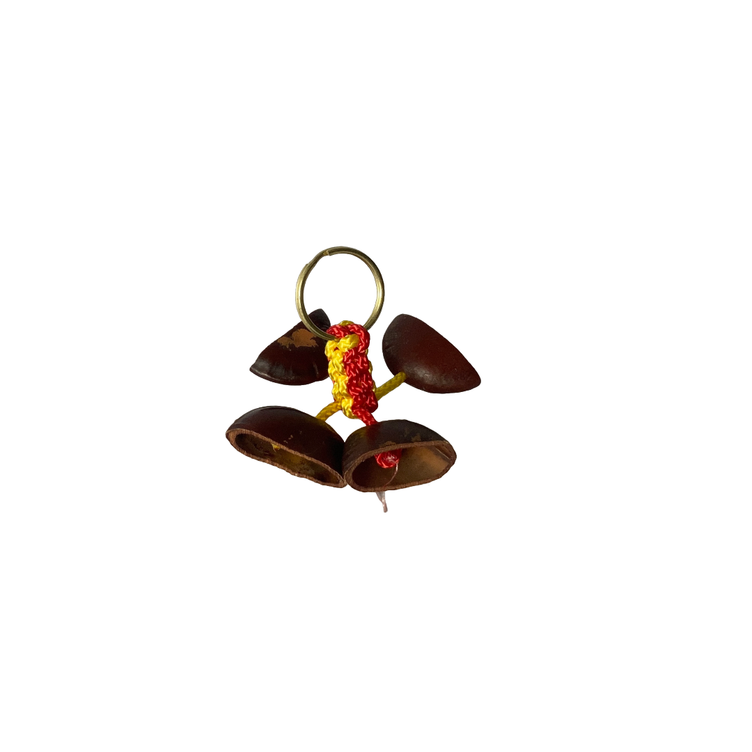 WILLIAM SAVAGE | 'Kulap (Gorr) keyring' | Red / yellow