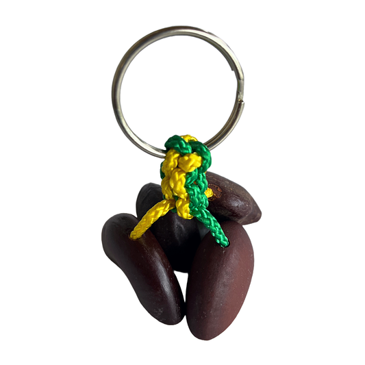 WILLIAM SAVAGE | 'Kulap (Gorr) keyring' | Green / yellow