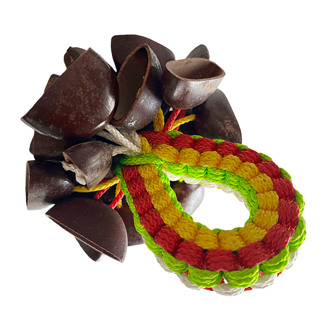 WILLIAM SAVAGE | ‘Kulap (Gorr) shaker’ | Large | Green / white / red / yellow