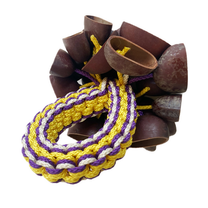 WILLIAM SAVAGE | 'Kulap (Gorr) - Large' | Purple / yellow / white