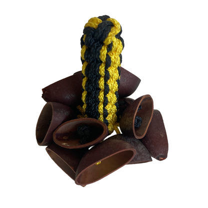 WILLIAM SAVAGE | ‘Kulap (Gorr) shaker’ | Small | Yellow / black