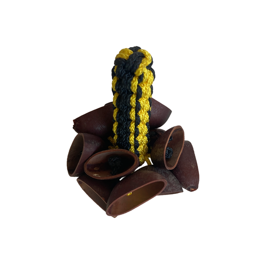 WILLIAM SAVAGE | ‘Kulap (Gorr) shaker’ | Small | Yellow / black