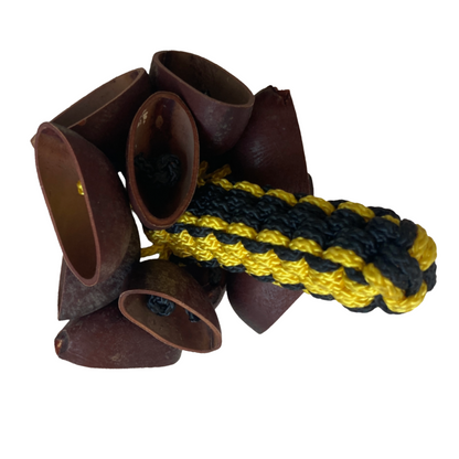 WILLIAM SAVAGE | ‘Kulap (Gorr) shaker’ | Small | Yellow / black