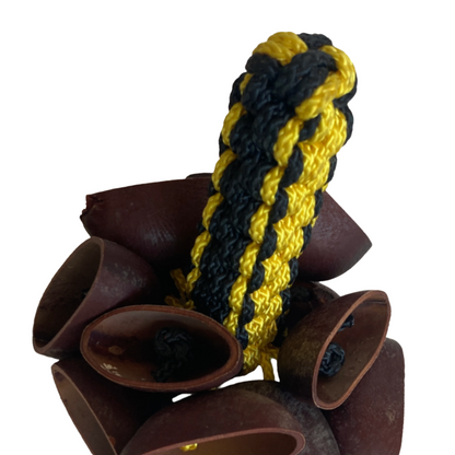 WILLIAM SAVAGE | ‘Kulap (Gorr) shaker’ | Small | Yellow / black