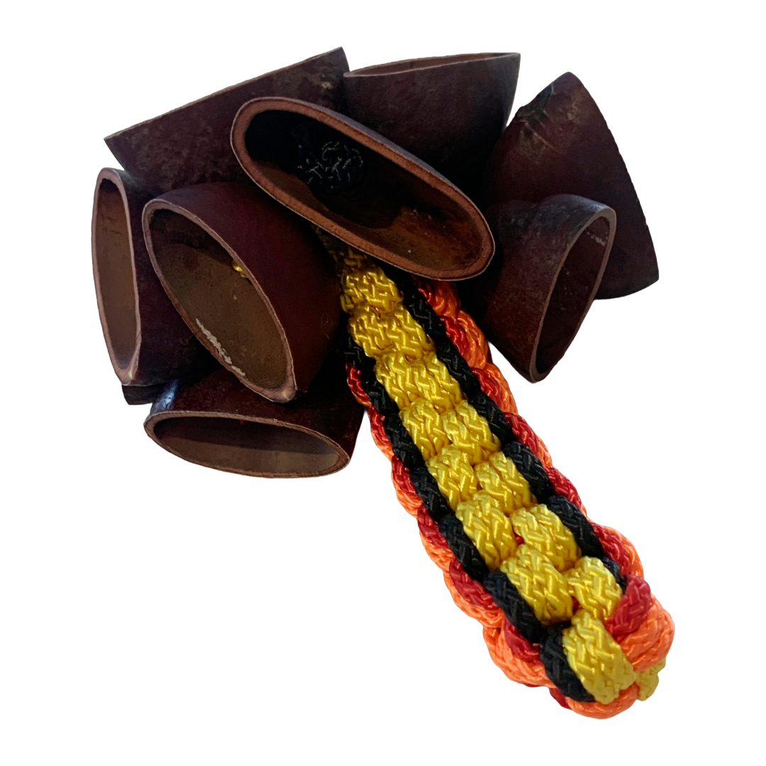WILLIAM SAVAGE | 'Kulap (Gorr) - Medium' | Red / black / orange / yellow