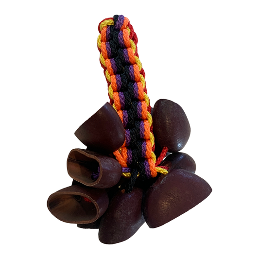 WILLIAM SAVAGE | 'Kulap (Gorr) - Medium' | Red / black / orange / yellow / purple