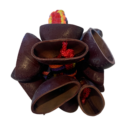WILLIAM SAVAGE | 'Kulap (Gorr) - Medium' | Red / black / orange / yellow / purple