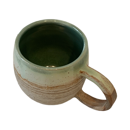 YASUE ASAI | ‘Marbled Green Mug' | 2026 | Wheel-thrown ceramic