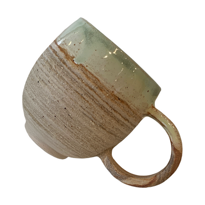 YASUE ASAI | ‘Marbled Green Mug' | 2026 | Wheel-thrown ceramic
