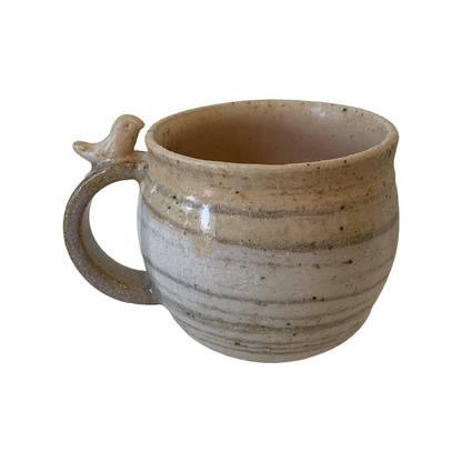 YASUE ASAI | ‘Bird Handle Pink Cup' | Wheel-thrown ceramic