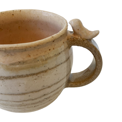 YASUE ASAI | ‘Bird Handle Pink Cup' | Wheel-thrown ceramic