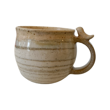 YASUE ASAI | ‘Bird Handle Pink Cup' | Wheel-thrown ceramic