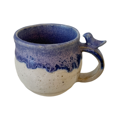 YASUE ASAI | ‘Bird Handle Purple Cup' | Wheel-thrown ceramic