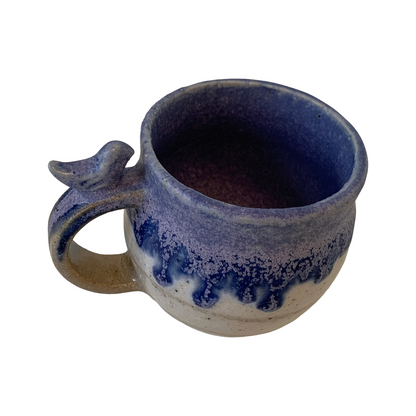 YASUE ASAI | ‘Bird Handle Purple Cup' | Wheel-thrown ceramic