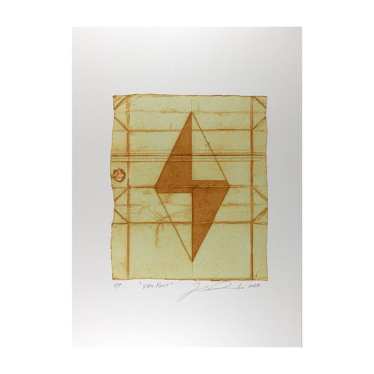 ZANE SAUNDERS | 'Viewpoint' | Drypoint etching