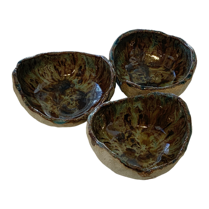 POTTERESS BY ALICIA | ‘Reef Bowls Trio’ | Ceramic dishes