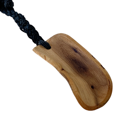 BULBURA CREATIONS | ‘Dubal (Coolamon) Necklace’ | Aboriginal Artefact / Gidgee Timber