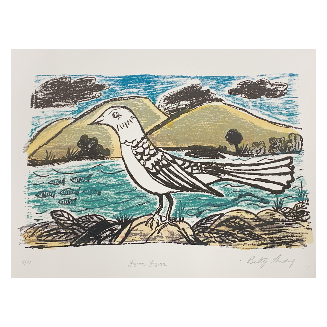 BETTY ANDY | 'Jigirr Jigirr' Screen Print | Edition of 20