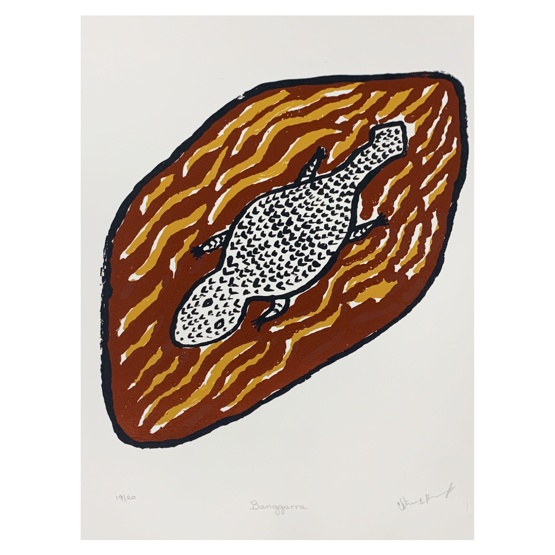 CHRIS KENNEDY | 'Banggara' | Screen Print / With Matte Board