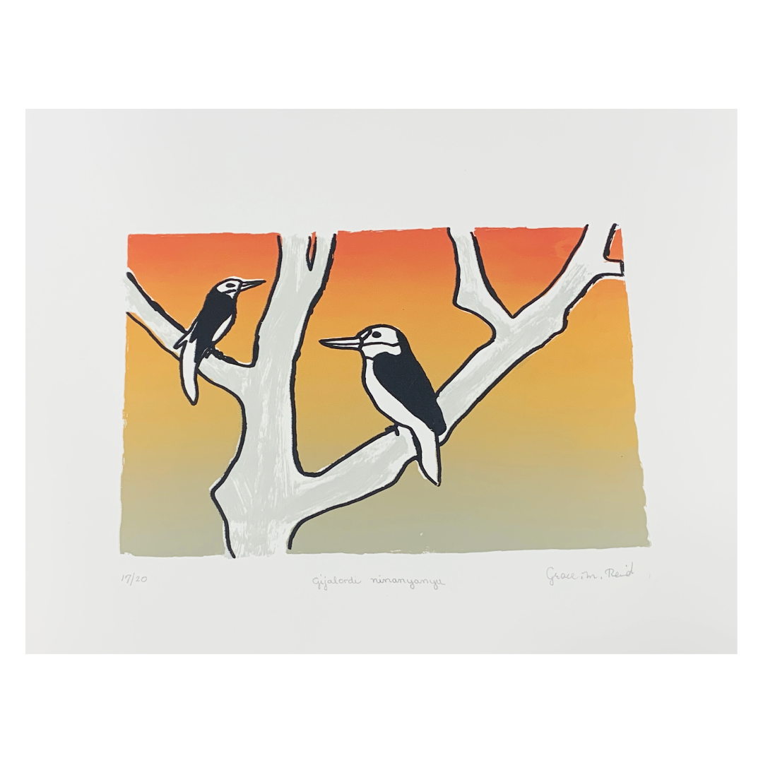 GRACE REID | 'Gijalordi Ninanyanyu' | Screenprint