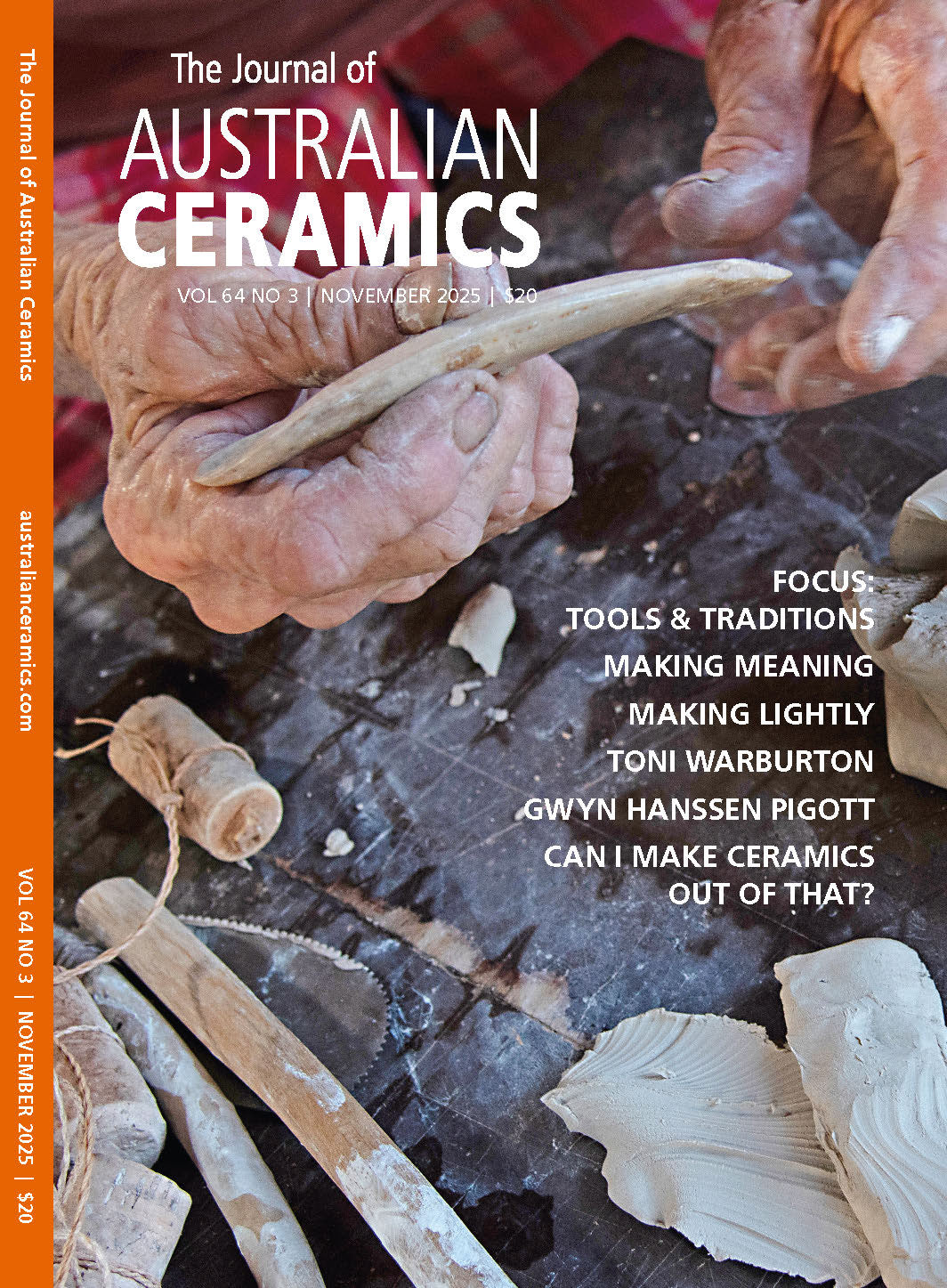 THE JOURNAL OF AUSTRALIAN CERAMICS  | Vol 64 No. 3
