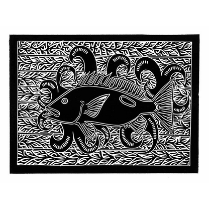 JOEL SAM | 'Finger Mark' | Linocut Print