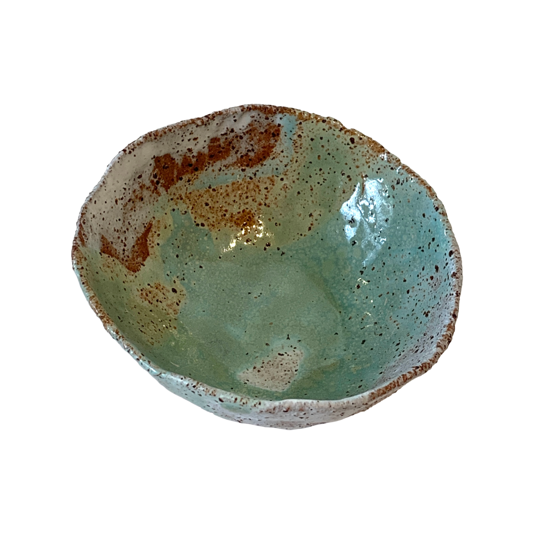 KAT HALL | ‘Jade Medium Round Bowl’ | Ceramic Bowl