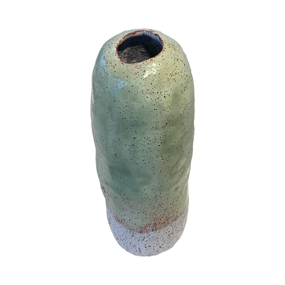 KAT HALL | 'Leaf Matter Vase' | Glazed Ceramic