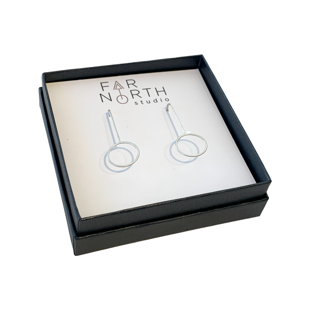 FAR NORTH STUDIO | 'Pendulum' | Sterling Silver Earrings