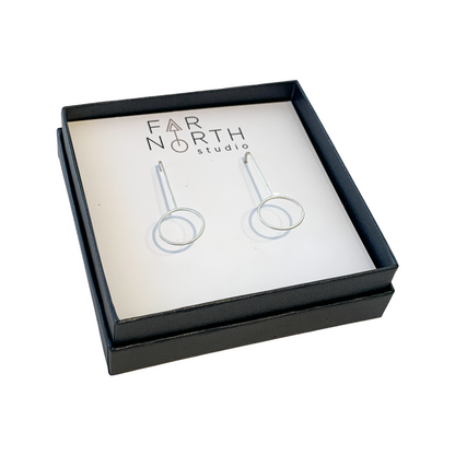 FAR NORTH STUDIO | 'Pendulum' | Sterling Silver Earrings