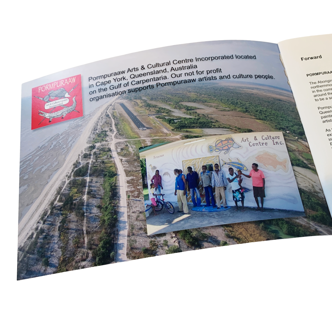 PORMPURAAW ART AND CULTURE CENTRE | 'Pormpuraaw 'Art and Culture' Book | Soft Cover