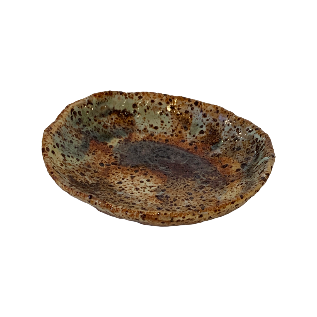 KAT HALL | ‘Latte’ Shallow Small Bowl | ceramic vessel