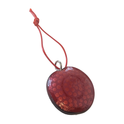 SHERYL J BURCHILL | 'Xmas Bauble (17)' | Hand-painted Burnie Bean