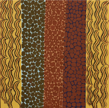 LORNA SHAUN | 'Drought' | Painting / Acrylic, Dry & Earth Pigment on Linen