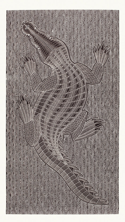 JOSEPH AU | 'Aypulumay' | Linocut print