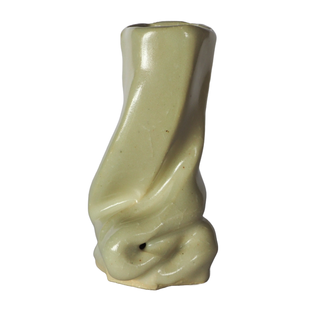SERVICE CERAMICS | Extruded Form 3’ | Stoneware bud vase