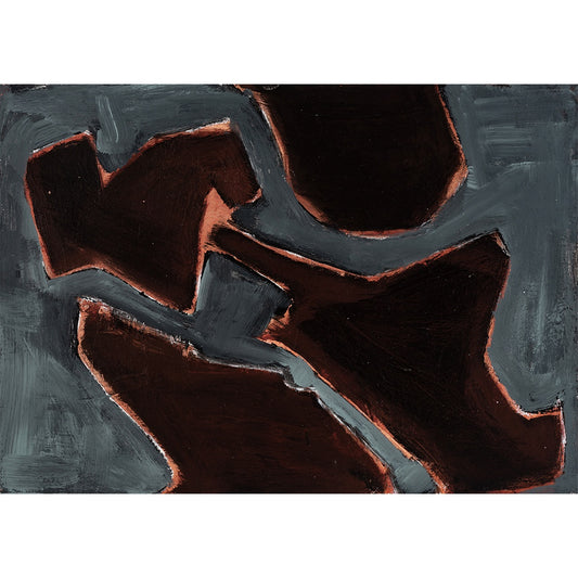 CLAUDINE MARZIK | 'Undara Painting 47' | Acrylic on paper