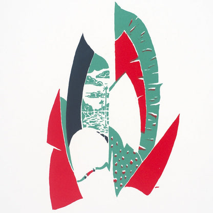 ROLAND NANCARROW | 'Centenary Lakes' Postcard | KickArts Souvenir City Project