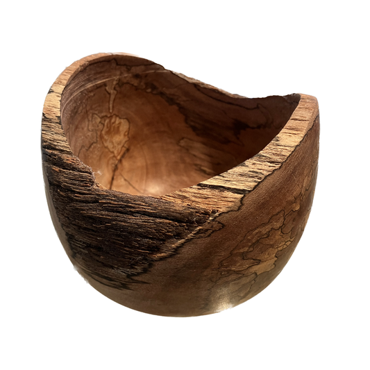 GARRY JILLETT | 'Natural Edge Quandong Bowl' | Spalted Quandong Timber