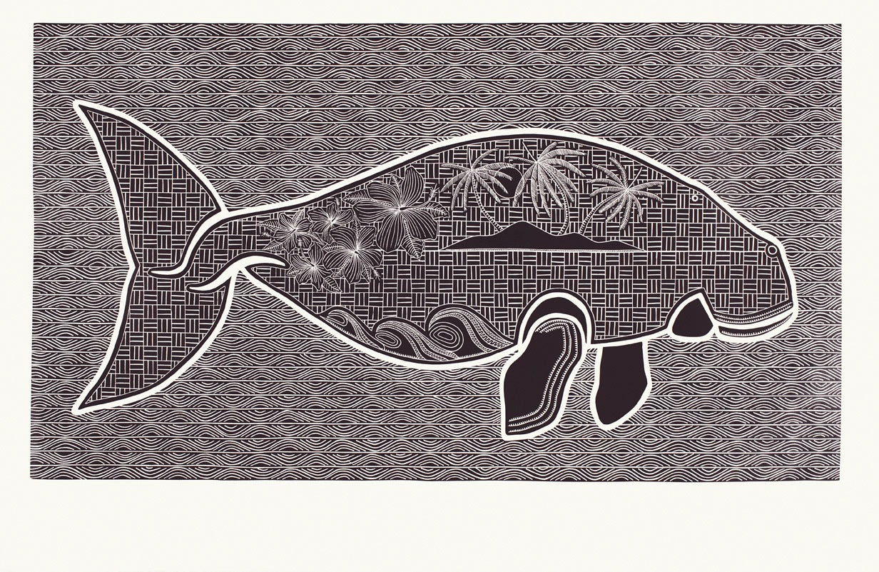 JOSEPH AU | 'Dhangal' | Linocut print