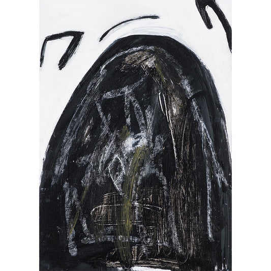 CLAUDINE MARZIK | 'Undara Painting 77' | Acrylic on paper