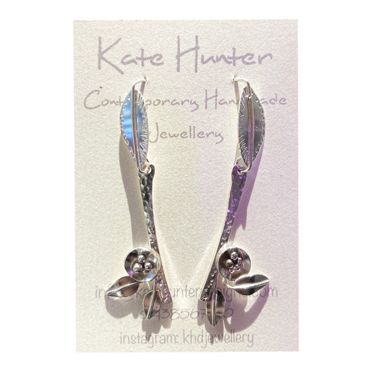 KATE HUNTER | ‘Out On A Limb’ | Earrings | 925 silver