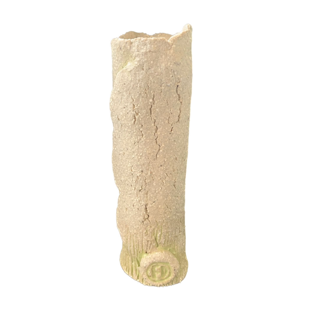 FLINTSTONE DESIGNS | ‘Lime Stripe Vase’ | Ceramic