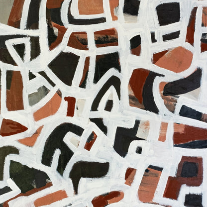 CLAUDINE MARZIK | ‘Anyways 3’ | Acrylic on canvas / framed
