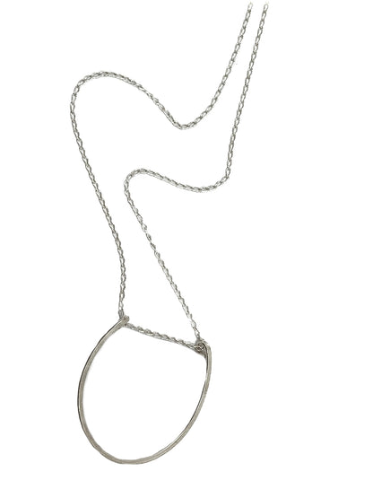 BREATH AND ESSENCE | 'Geo Ananta Pendant' | Sterling Silver Necklace