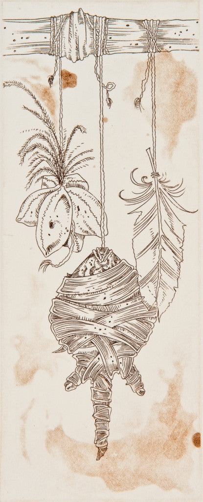 BRIAN ROBINSON | 'Wrapped charm' | Etching