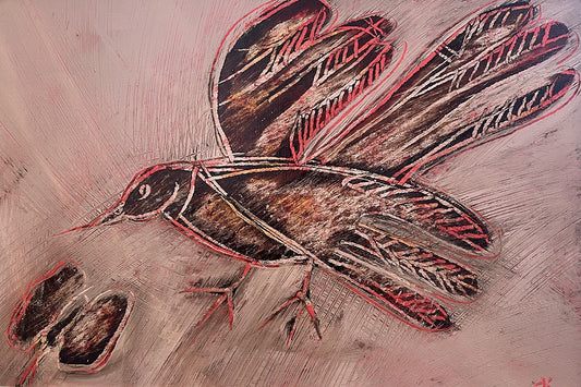 ED KOUMANS | 'Bird 2/4' | Painting