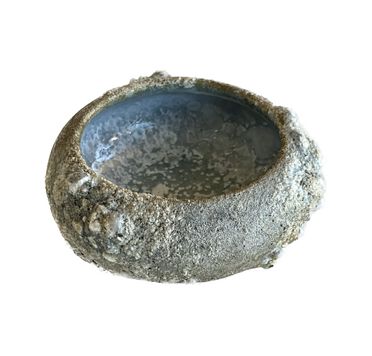 MISA.CO | 'Mini Ceramic Bowl' | Smoke-fired / Blue